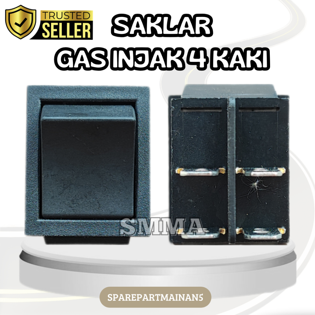 SMA5 || Switch Saklar gas Injak Mobil Motor Mainan Aki Remot Control Rc