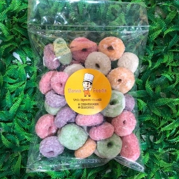 

DONAT SEMUT ISI 250 GRAM | Banna Foody | Snack Viral