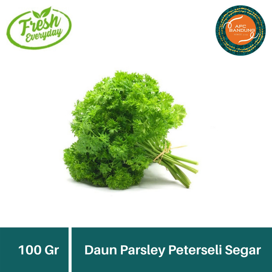 

Daun Parsley Peterseli Sayur Parseli Segar 100gr