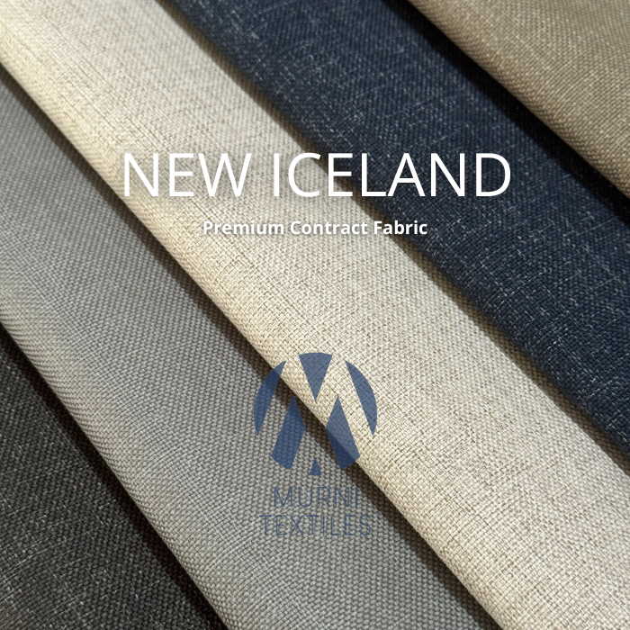 New Iceland (Kain Ateja) - Bahan Sofa/Kursi Kantor/Project