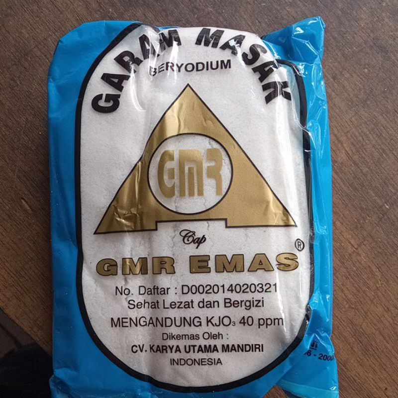 

garam gmr emas 500gr kemasan