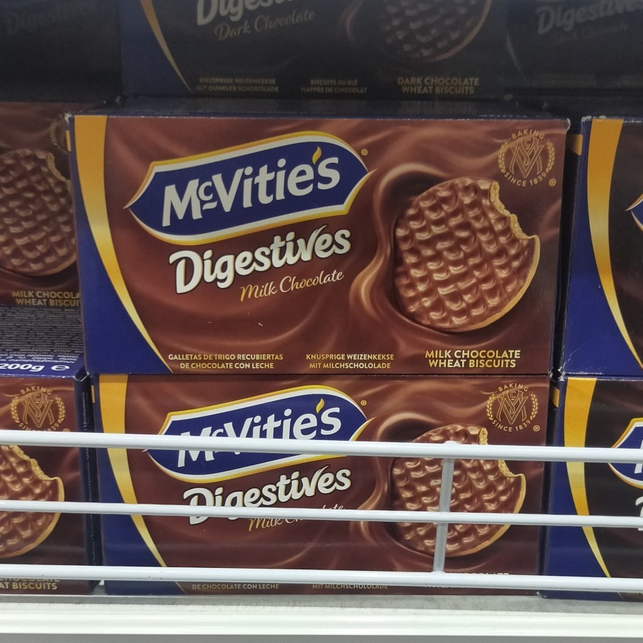 

READY STOK] mcvities digestive milk chocolate Biscuit biskuit 200gr