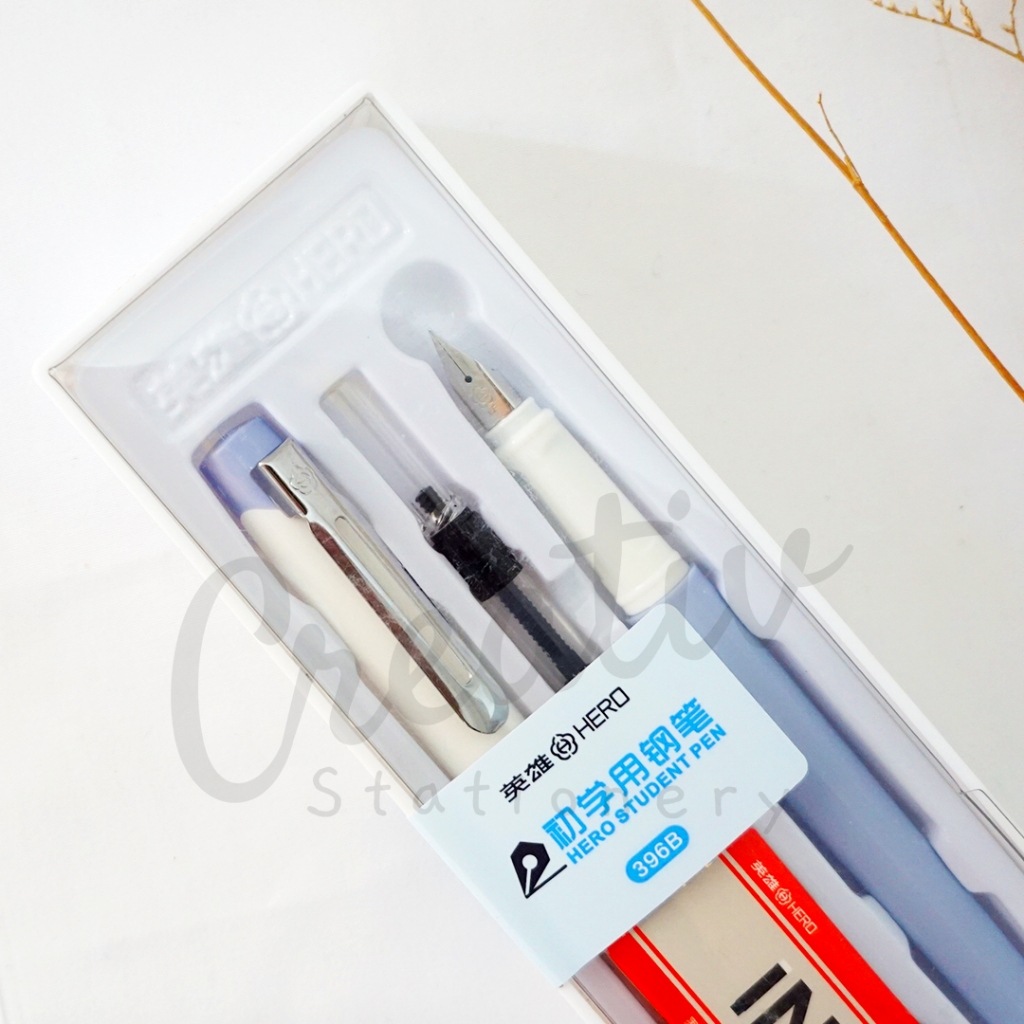 

HERO Student Fountain Pen Pena 396B Extra Fine Tip 0.5 Mm 0.38 Mm