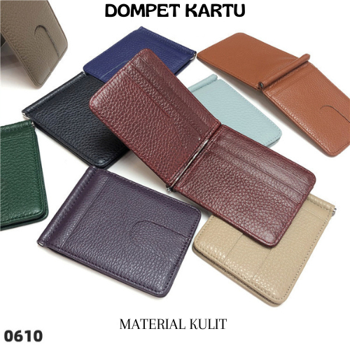 Dompet Kartu Import Kulit -Card Holder Import-Dompet Kartu Pria Wanita-Dompet Kartu Terbaru #0610