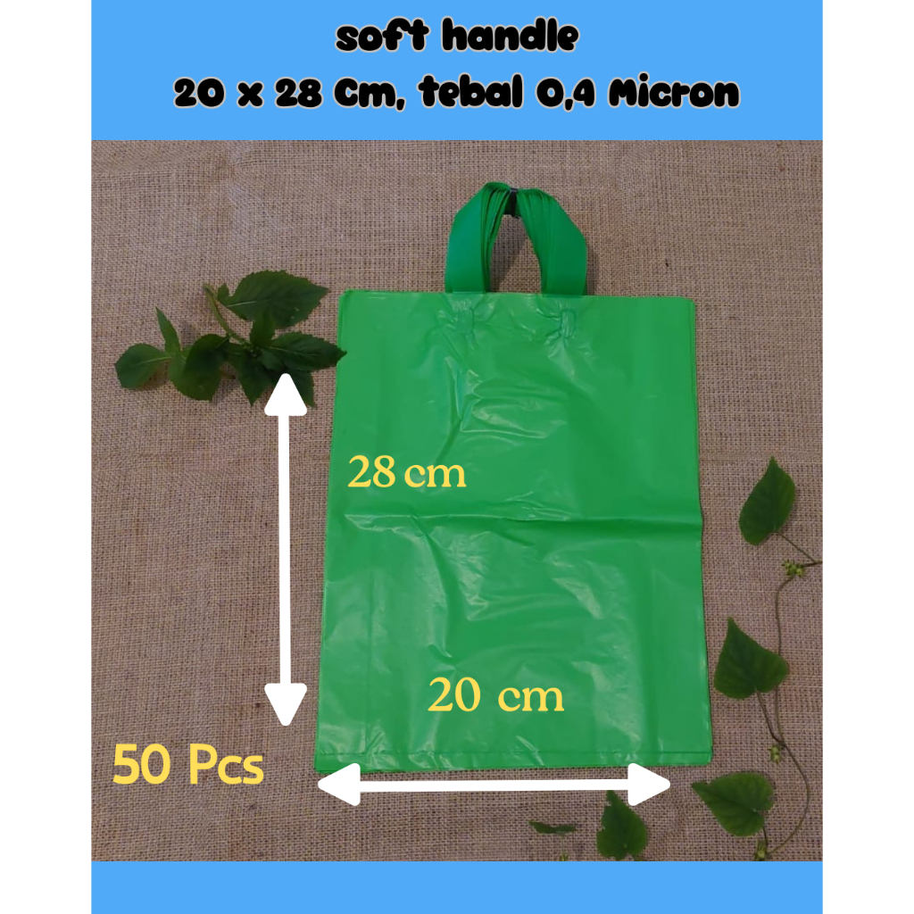 

TAS SOFT HANLDE 20 X 28 | TAS PLASTIK MURAH | TAS PLASTIK MALANG | TAS MALL | TAS SAUVENIR