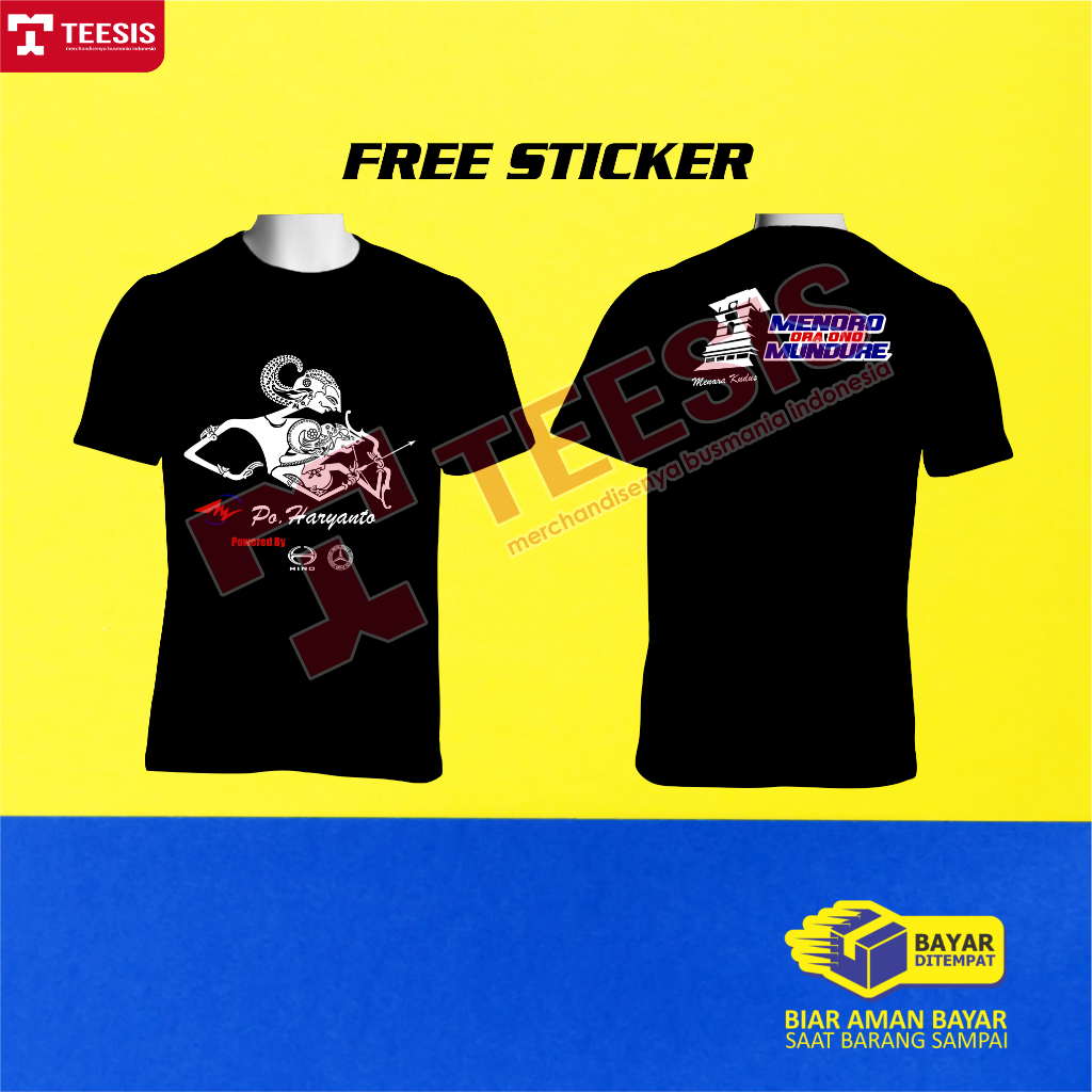 Kaos Bismania Kaos Bis Kaos Bus Kaos Bus Mania Baju Bis Baju Bus Mania Haryanto Wayang