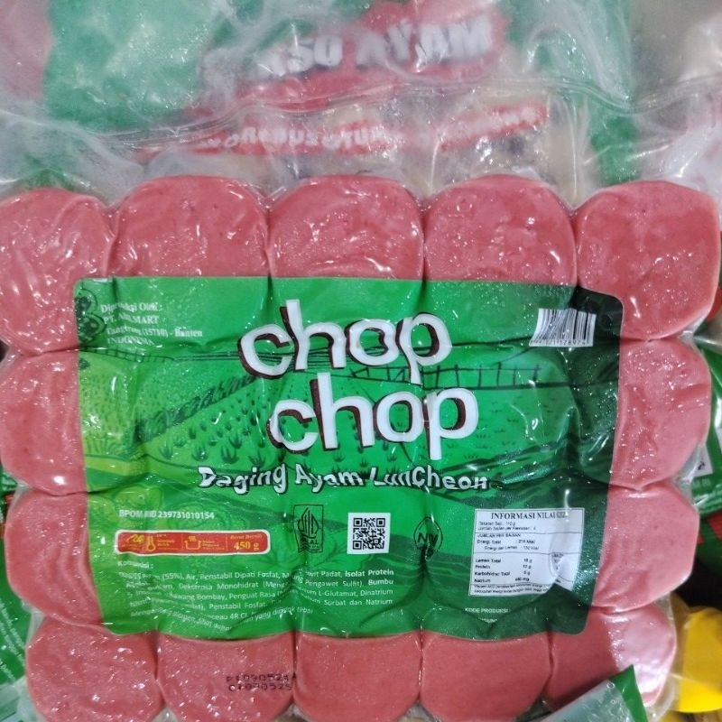 

Daging Ayam Luncheon 450gr Chopchop