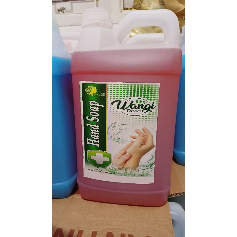 handshop sabun cuci tangan wangi desa 5 liter