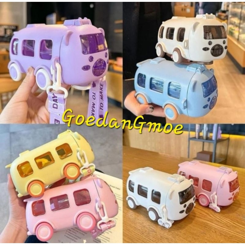 VIRAL TERMURAH Botol minum anak bus 500ml Botol minum mobil