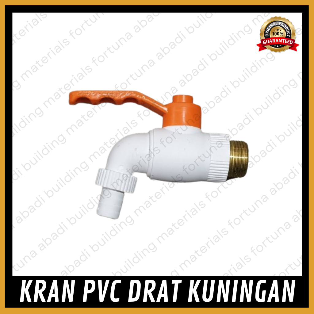 Kran Pvc Drat Kuningan Kran Air