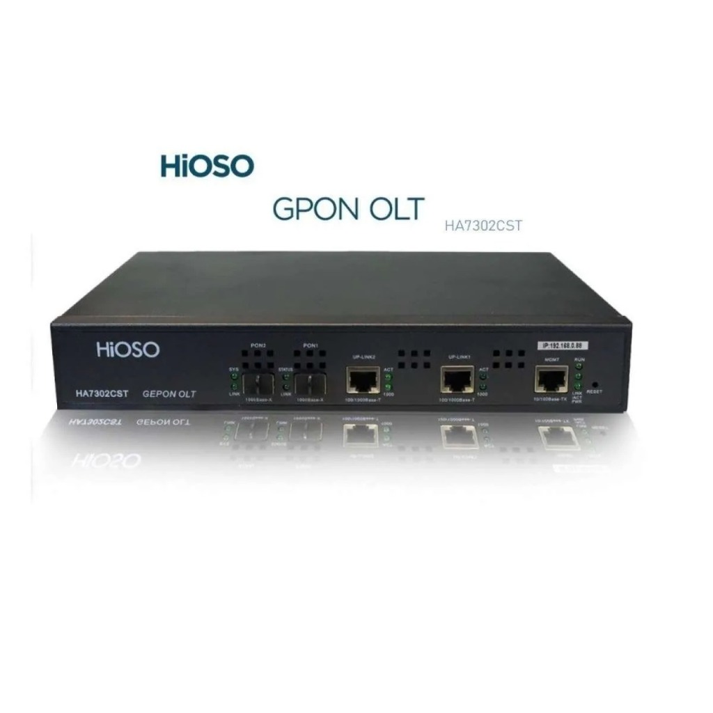 Hioso OLT EPON 2 Port HA7302CST