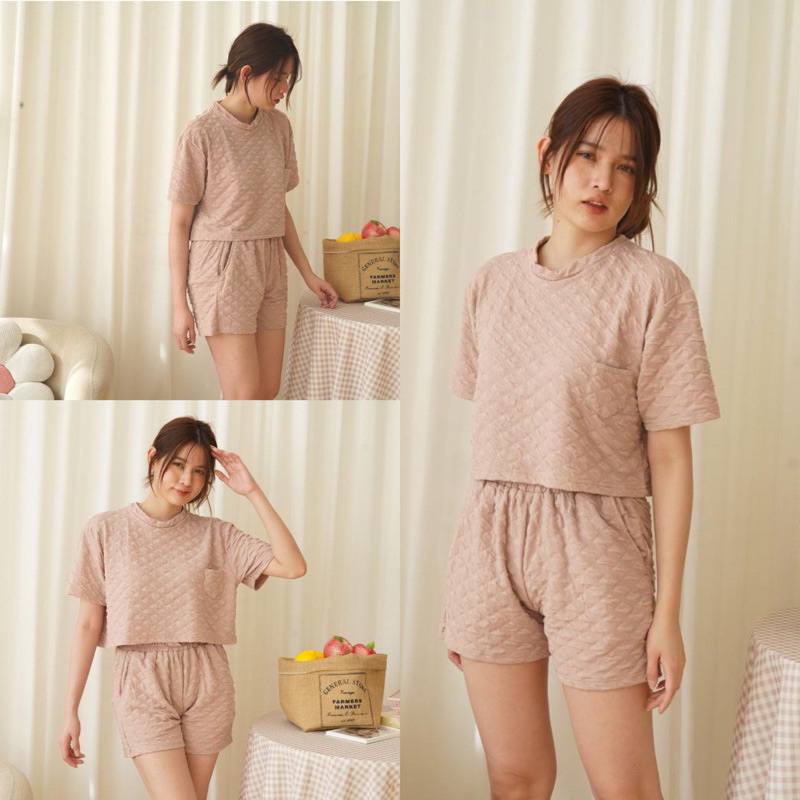 BEFAST - ZFS FASHION WANITA MONA / MORNING BUBBLE SET / Oneset Casual Wanita Terbaru / Fashion Remaj