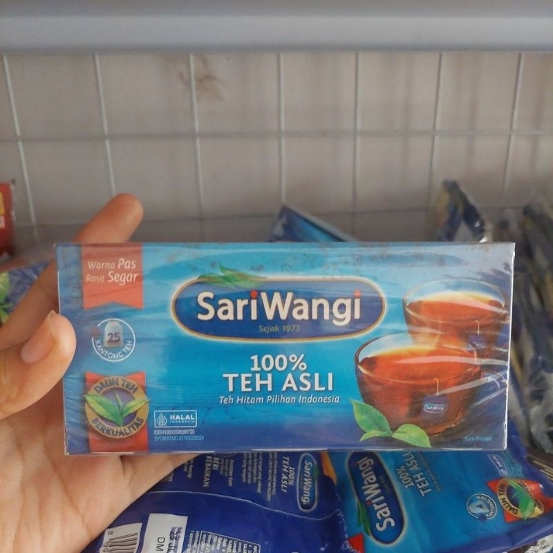 

Teh celup sariwangi isi 25 sachet