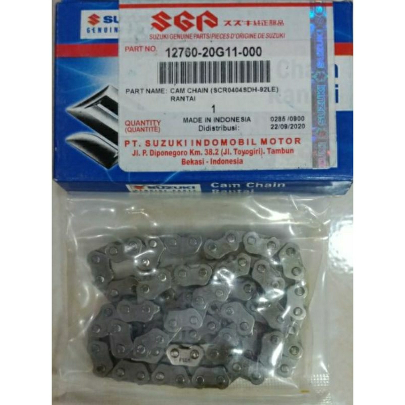 Rantai Temeng/Timing asli SUZUKI SGP SHOGUN 125 12760-20G11-000