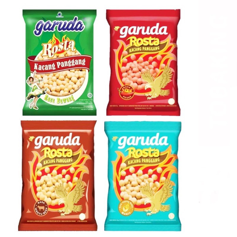 

Garuda Rosta Kacang Panggang 11gram x 10 bungkus