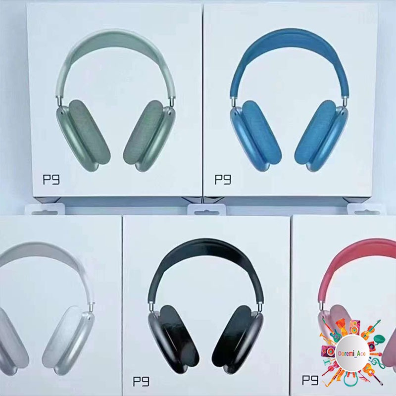 P9 Bluetooth Headphone Bluetooth 5.1 Waterproof Wireless Headphones HiFi Stereo Headset Support TF C