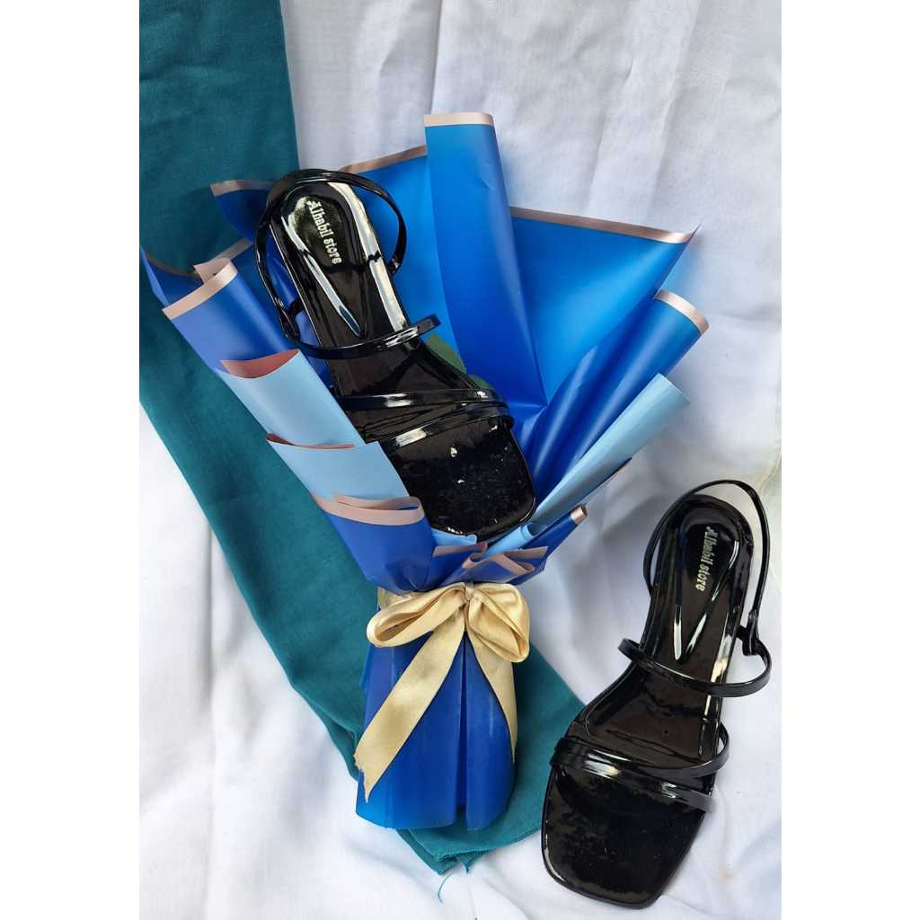 Sendal Wanita Hak 3cm-Sandal Pesta/Sandal Hak Tinggi Wanita 2024