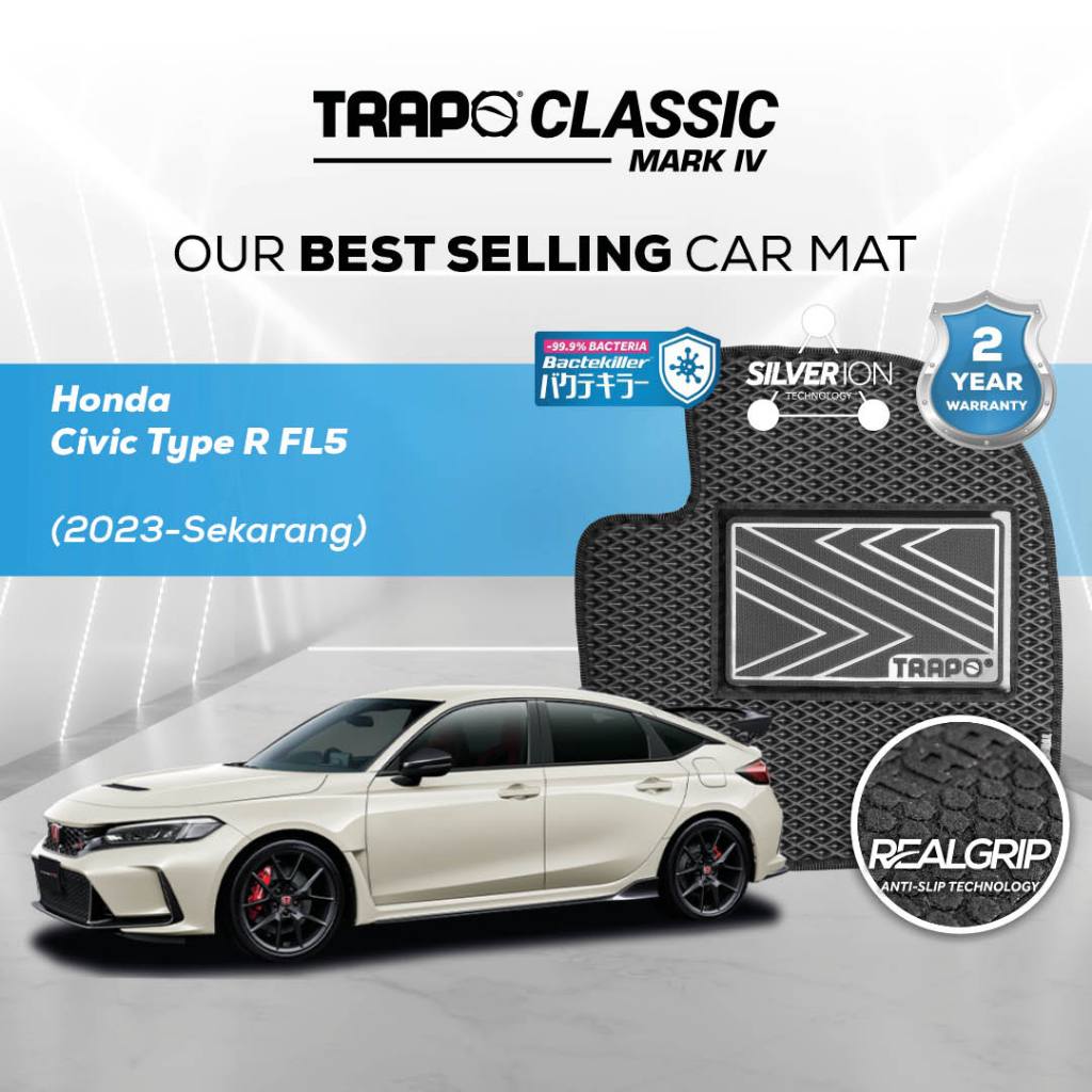 Karpet Mobil Trapo Classic Mark IV Honda Civic Type R FL5 (2023-Sekarang)