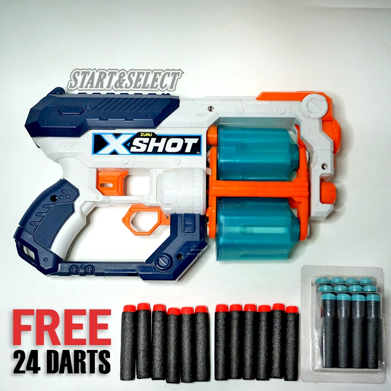 Zuru Xshot Xcess Blaster Mainan Seperti Nerf
