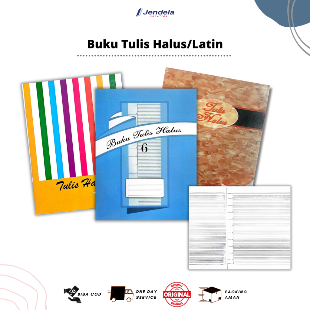 

Buku Tulis Halus / Buku Tulis Latin / Buku Latin - ATK