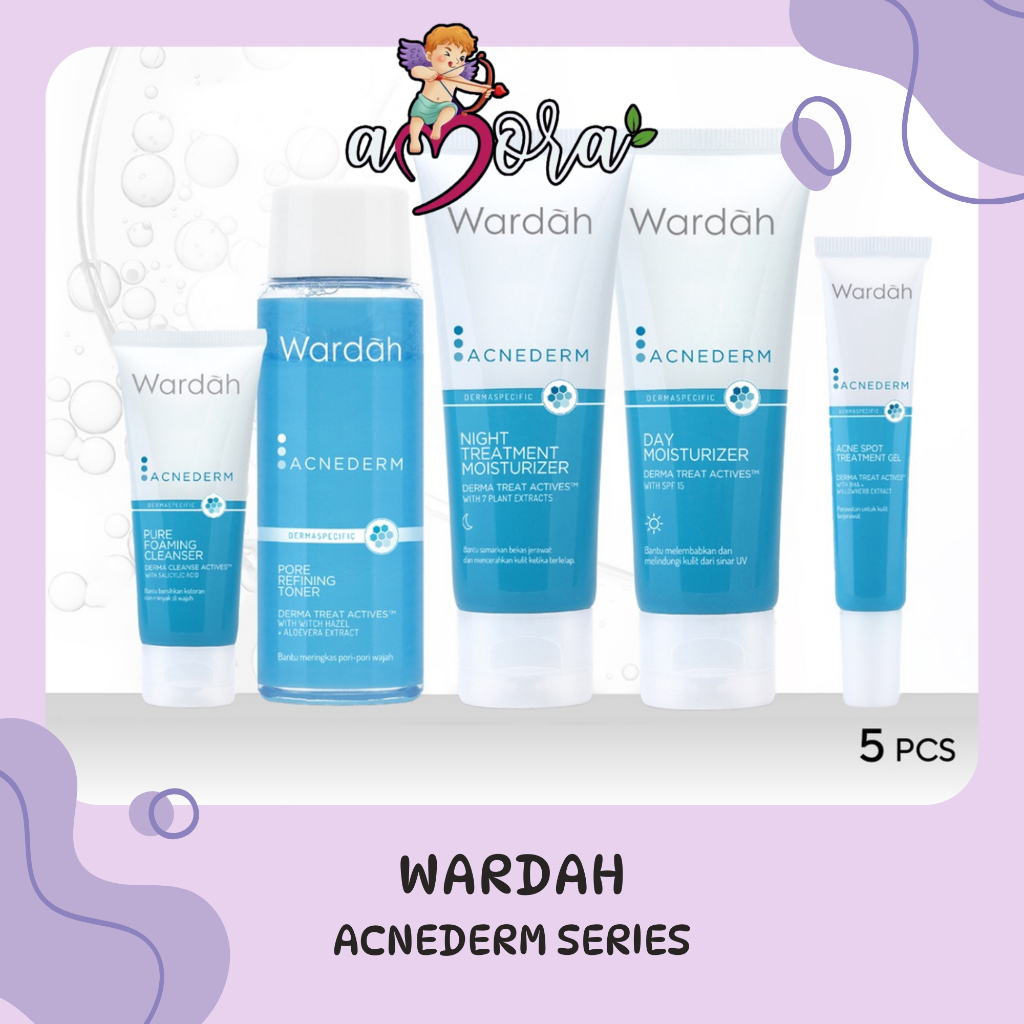 Wardah Acnederm Series - Amora Cosmetics