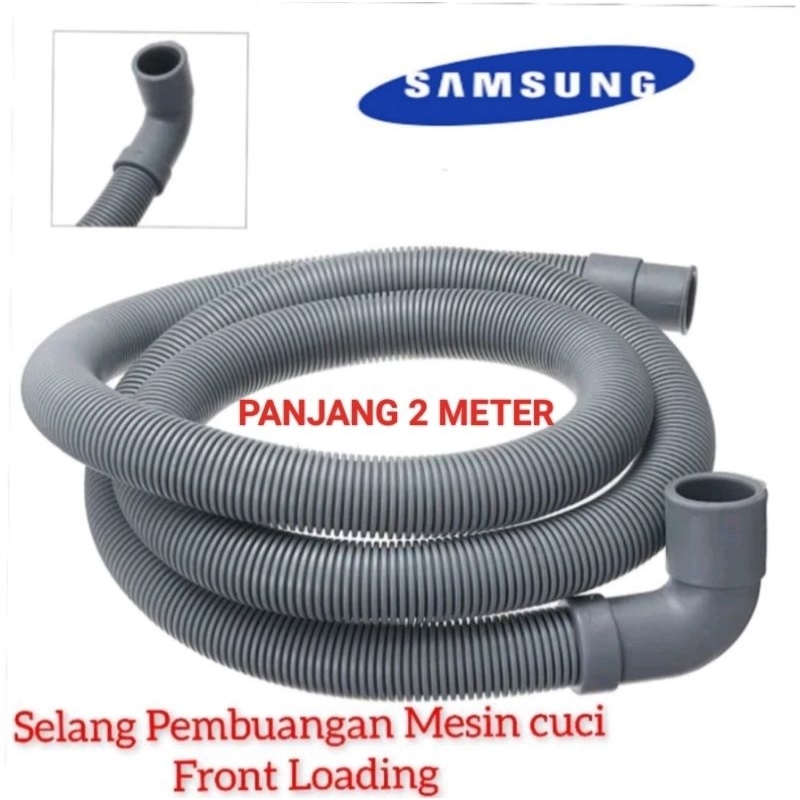 2M Selang Pembuangan Air Mesin Cuci SAMSUNG Front Loading / Selang Pembuangan Air Mesin Cuci Laundry