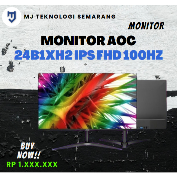 Monitor AOC 24B1XH2 IPS FHD 100Hz