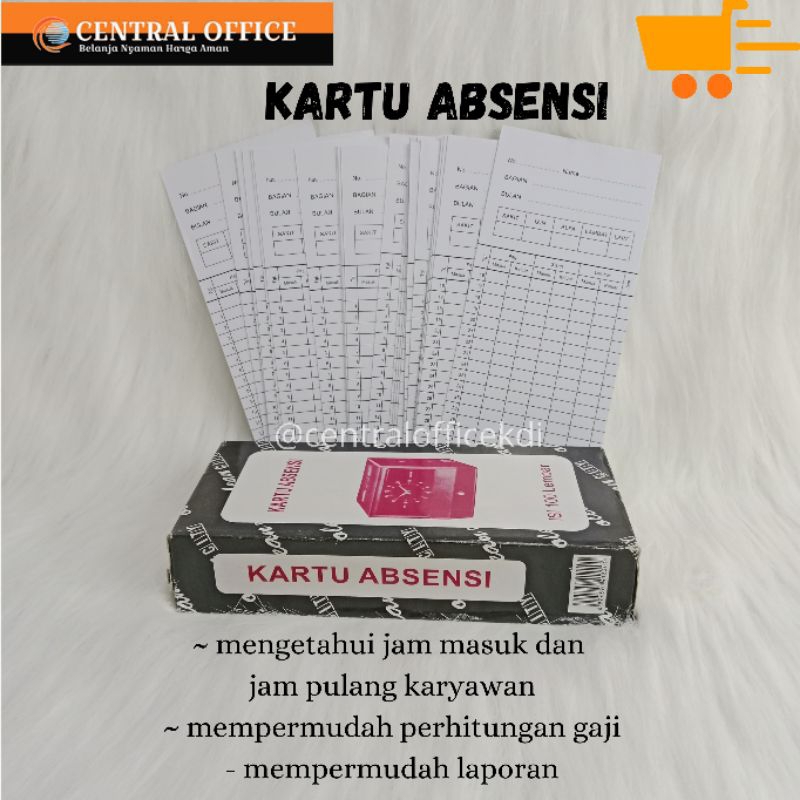 

Kartu Absen Olean City/Kartu Absensi Ceklok Karyawan
