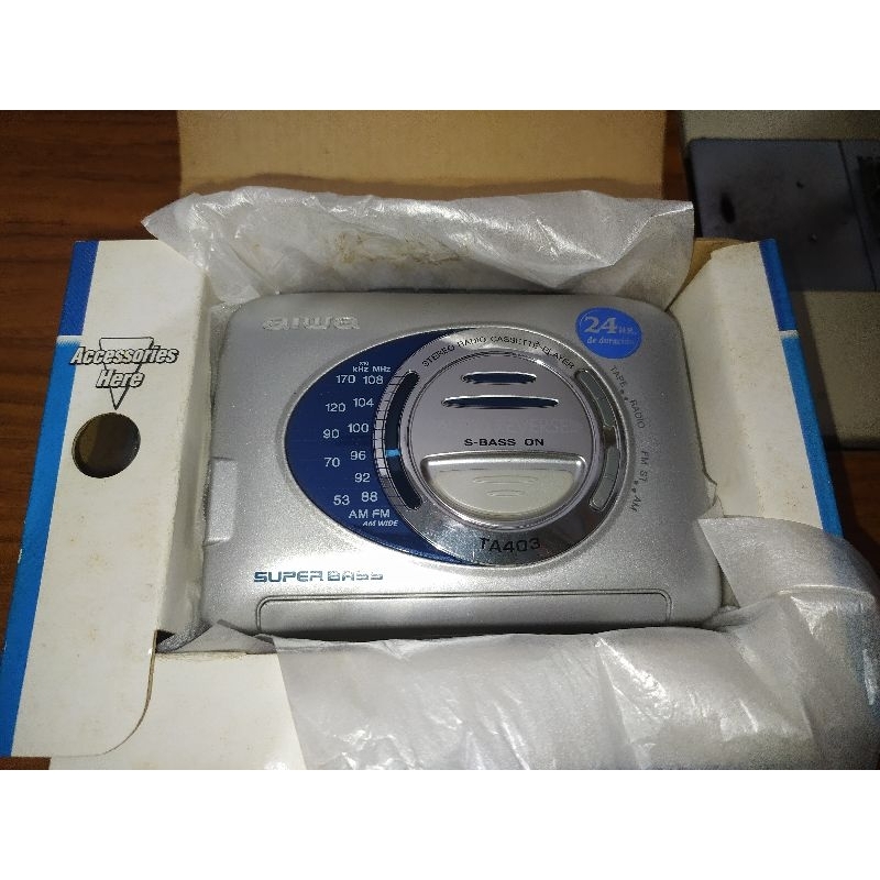 walkman vintage/jadul aiwa NOS