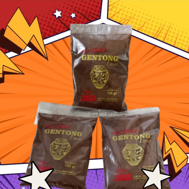 

Kopi bubuk kopi hitam chetee GENTONG EMAS