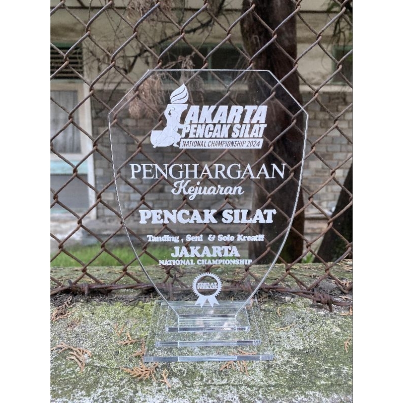 plakat akrilik/plakat penghargaan/piagam
