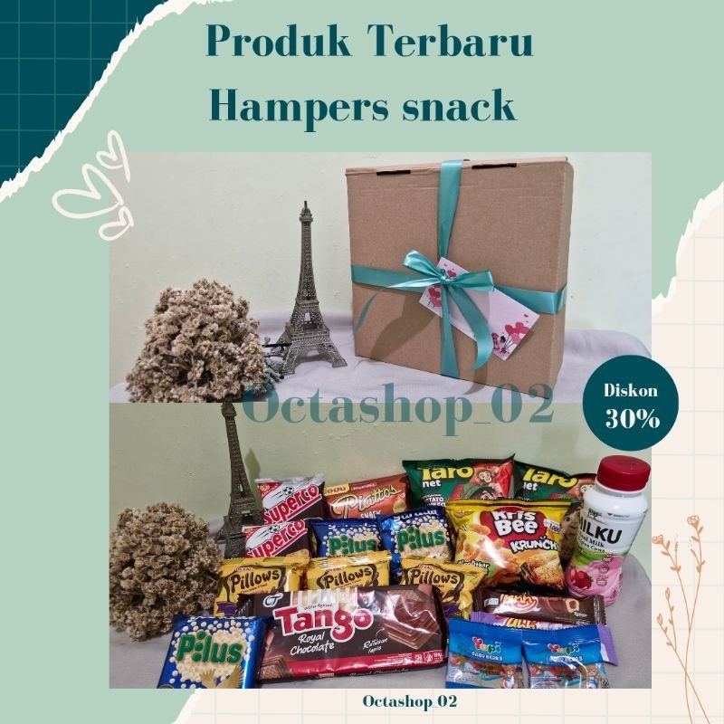 

PAKET SNACK KEMASAN BOX/HAMPERS SNACK//GIFT SNACK