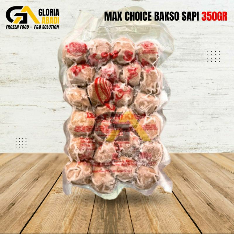 

Max Choice Bakso Sapi 350gr