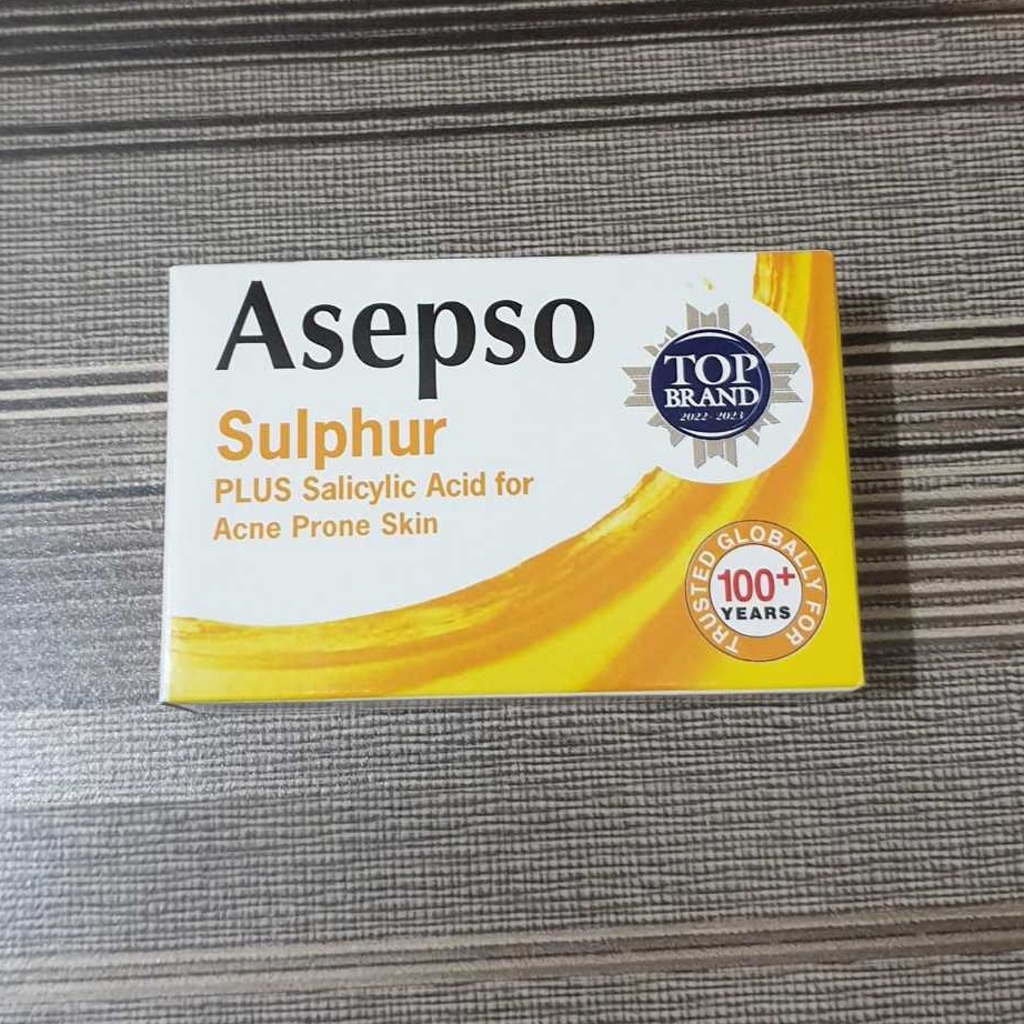 99 BRANDS FESTIVAL Asepso sulphur 8 gram kuning plus salicylic acid for acne prone skin asepso sulfu