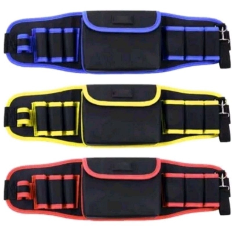 Tas Tukang Bangunan tas perkakas tukang tas pinggang waisbag alat alat tukang bangunan mekanik