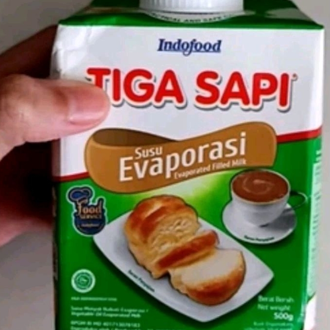 

Susu evaporasi tiga sapi 500g 3 sapi