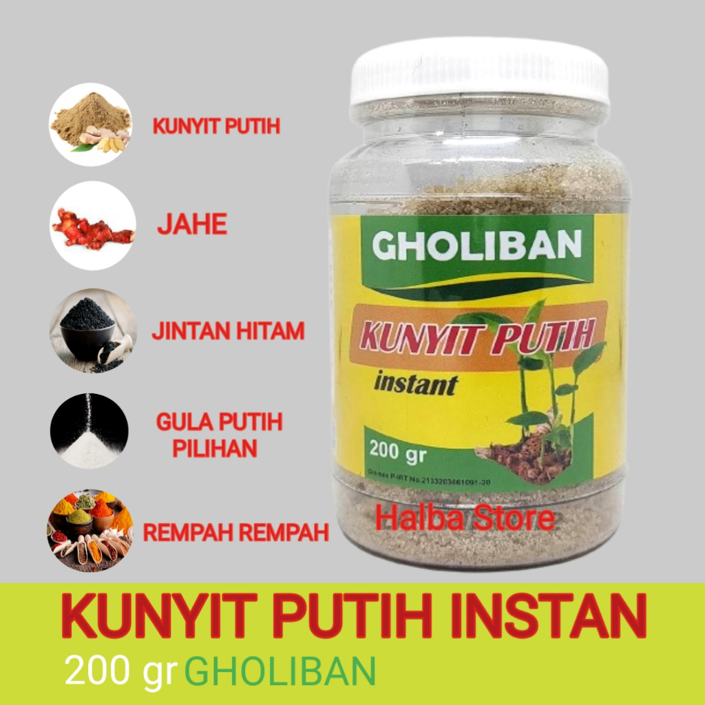 

Jamu Bubuk Kunyit Putih Instan