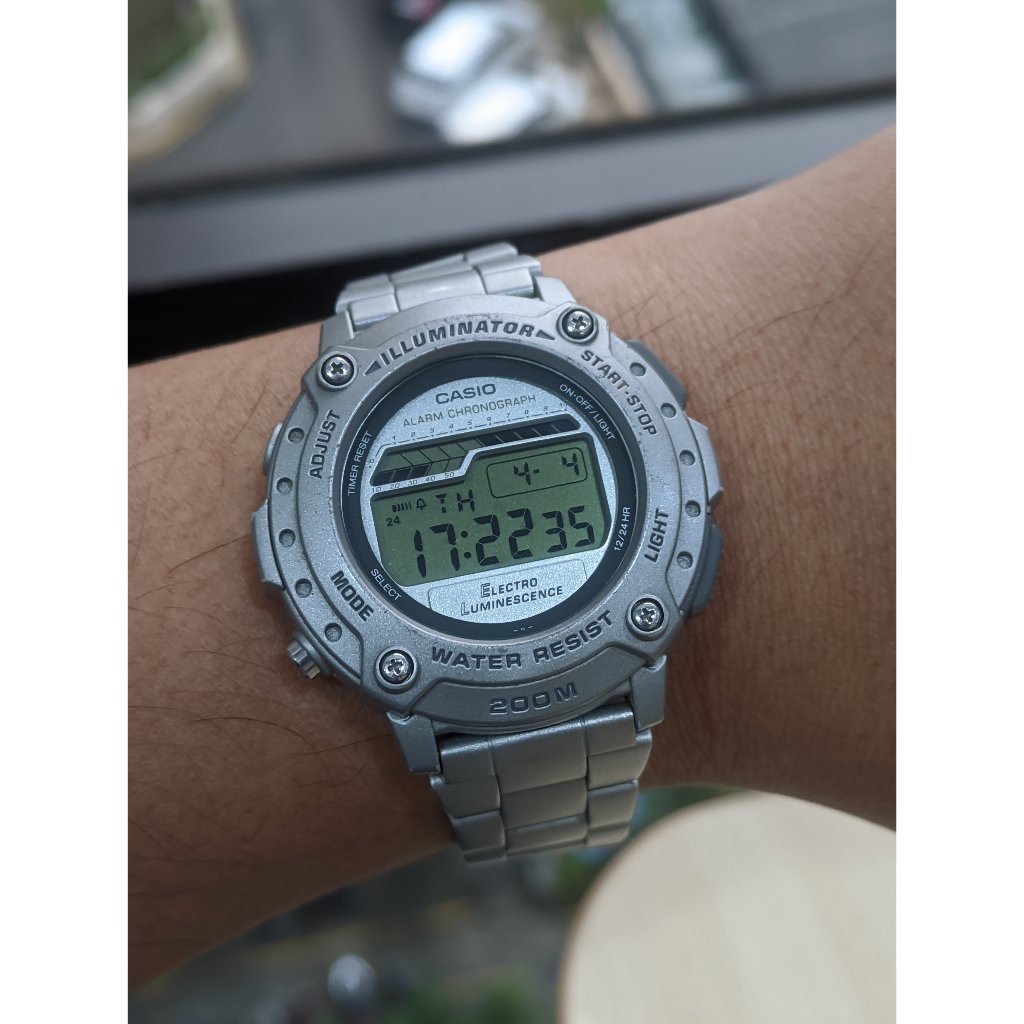 Casio DW-285 Vintage Rare Casio Badak Langka Second Mulus