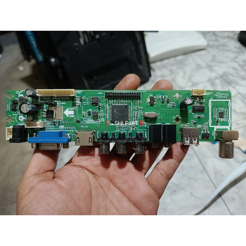 MAINBOARD MB MESIN TV LED GIATEK 17 19
