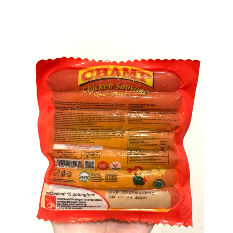 

CHAMP Sosis Ayam Premium Favorite 375gr