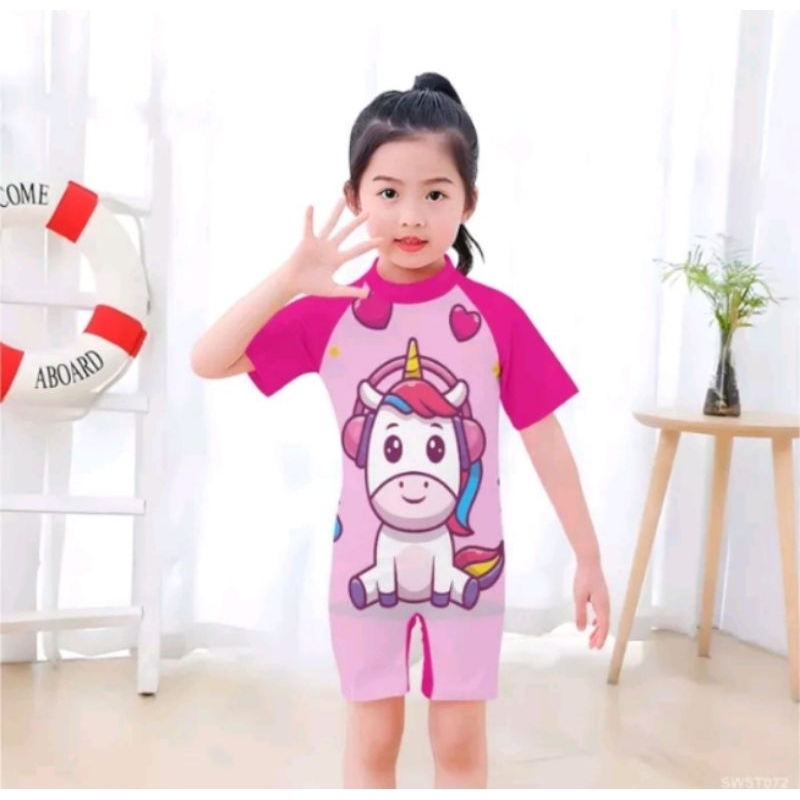 Baju Renang anak anak perempuan 1th - 8th