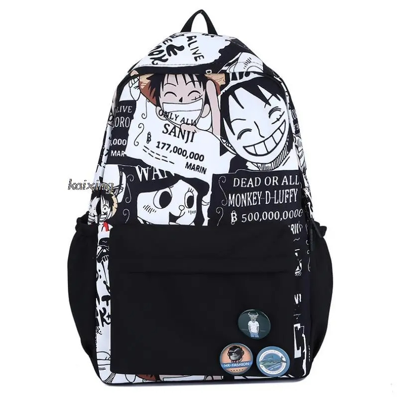 Funatic Tas Ransel One Piece Waterproof Unisex Import Tas Sekolah Backpack Laptop FA1097