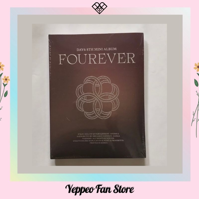 DAY6 - FOUREVER (PHOTOBOOK VER.) BENEFIT JYPSHOP/ WITHMUU