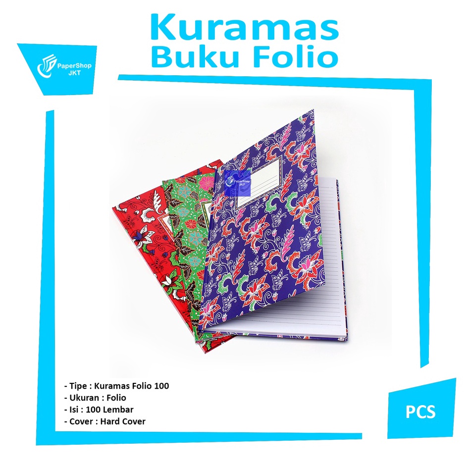 

Top Discount KURAMAS Buku Folio Hard Cover 1Lembar Pcs