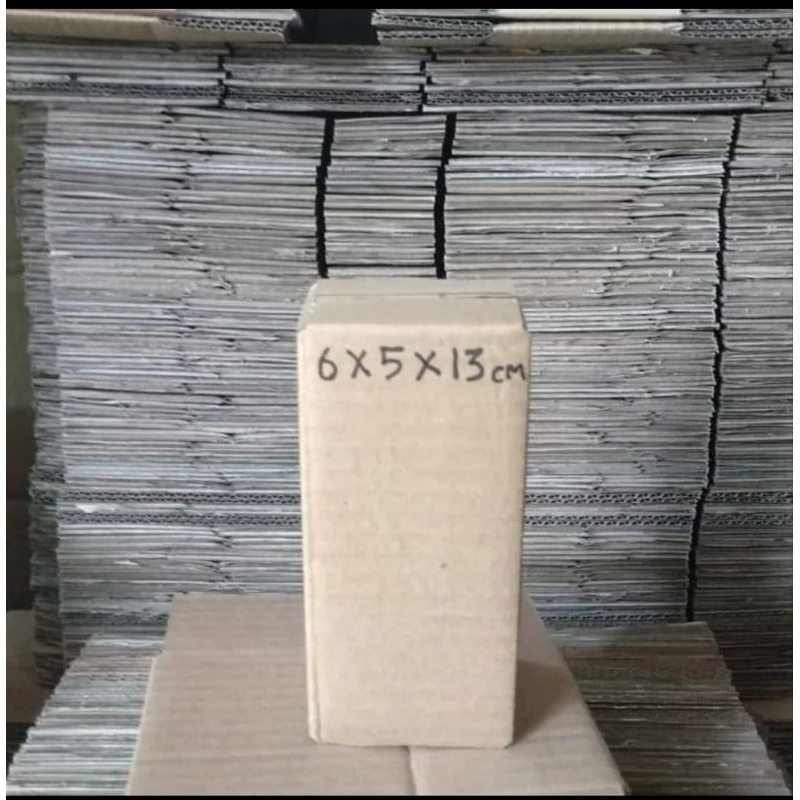 

kardus packing ukuran 6×5×13cm