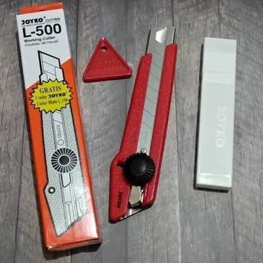 

Diskon Murah GROSIR Cutter Besar JOYKO L5 GRATIS REFILL PISAU 1TUBEKater L5 JOYKO FREE L15 1TUBE isi 5pcs