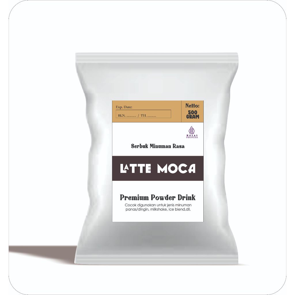 

BUBUK MINUMAN KOPI LATTE MOCCA 500 GRAM