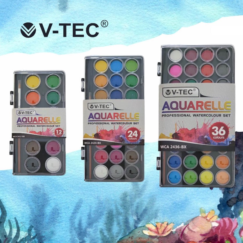 

Best Seller Cat Air Vtec Aquarelle 12 Warna