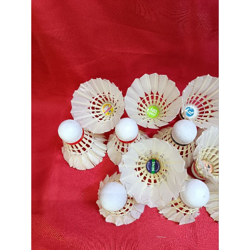 • 13pcs • 90% Shuttlecock / Kock Bekas Grade A / Kok Bekas Cakep