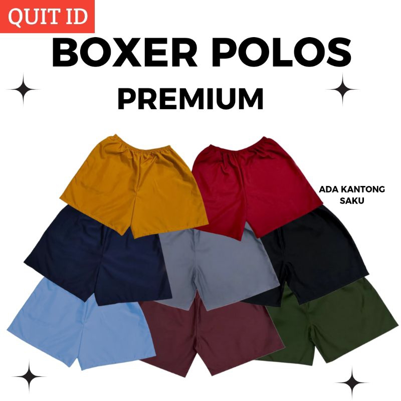 CELANA BOXER POLOS PREMIUM/BOXER POLOS/BOXER PREMIUM/BOXER PRIA WANITA